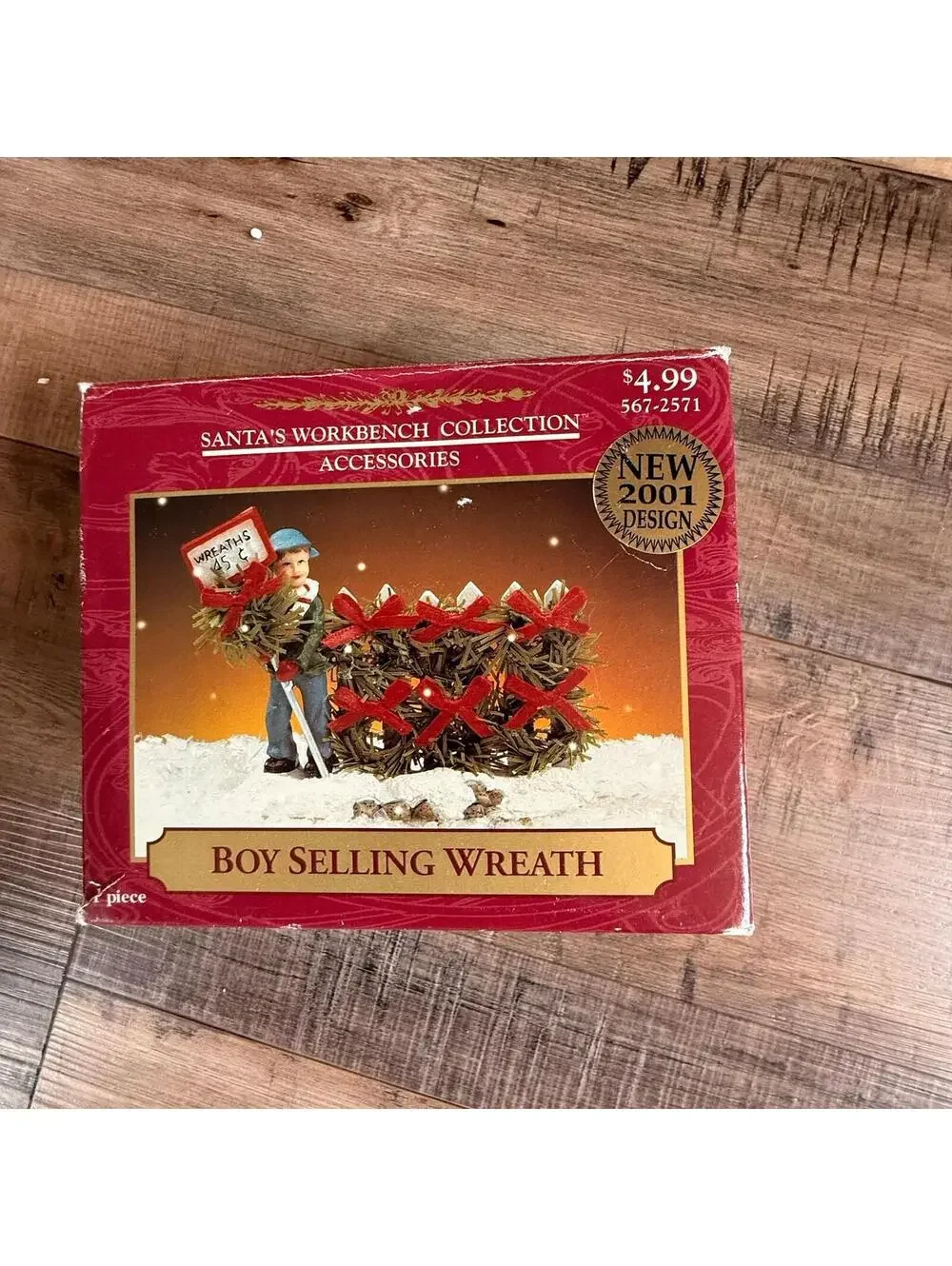 Santa's‎ Workbench BOY SELLING WREATH 2001